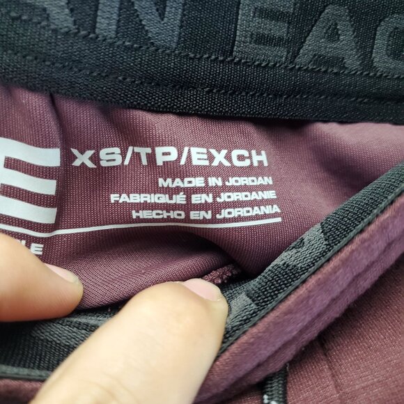 American Eagle Outfitters Pants Mens XS Burgundy Red Polyester Joggers - Picture 3 of 11